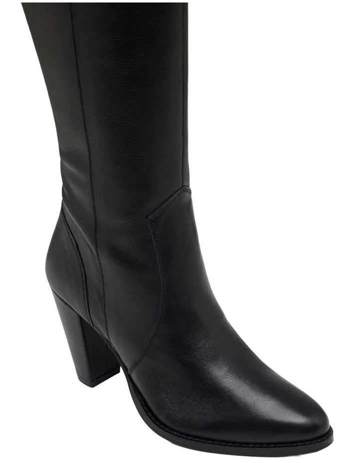Harper Knee High Boot in Black image 4