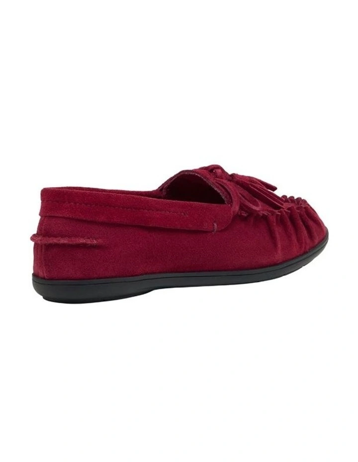 Miller Mocassin Loafer in Maroon image 3