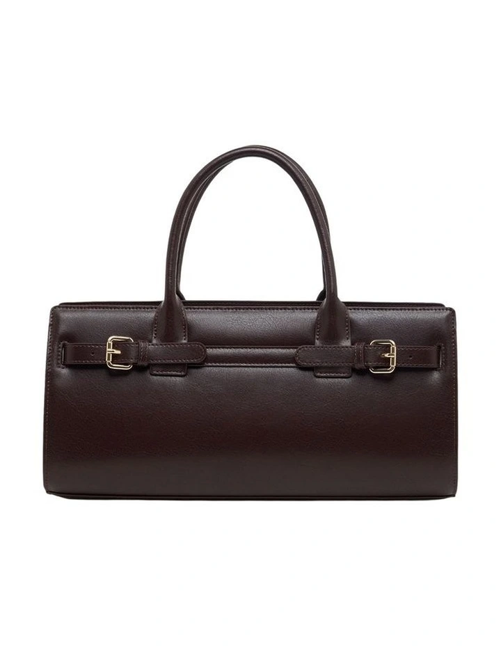 Mila East West Bag in Burgundy image 1