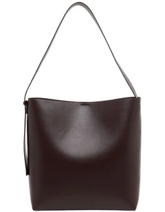 Veda Large Hobo Bag in Burgundy