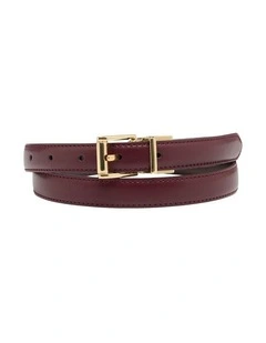 Lisa Reversible Belt in Chocolate