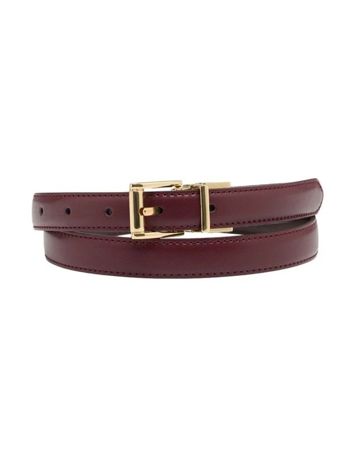 Lisa Reversible Belt in Chocolate image 1