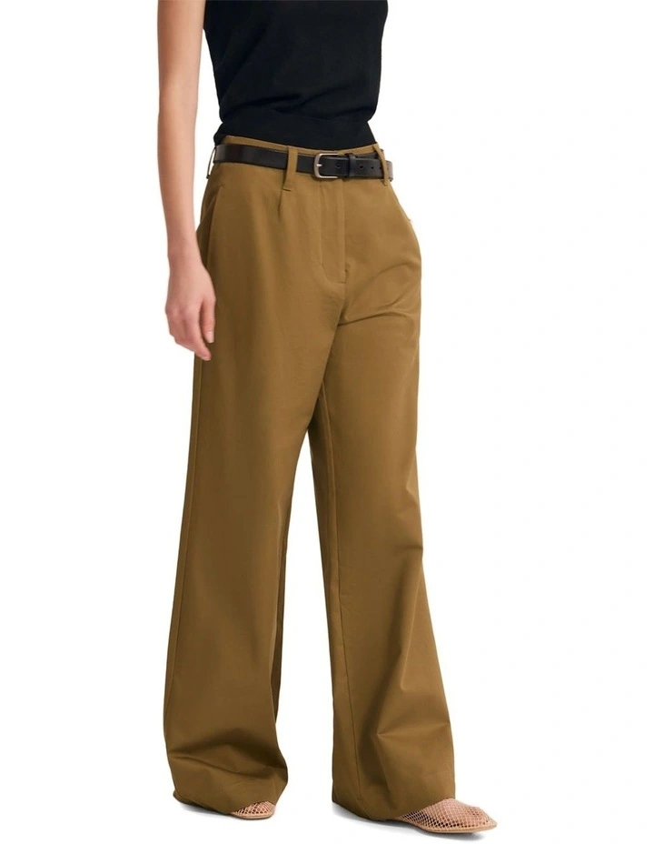 Abigail Pant in Olive image 3