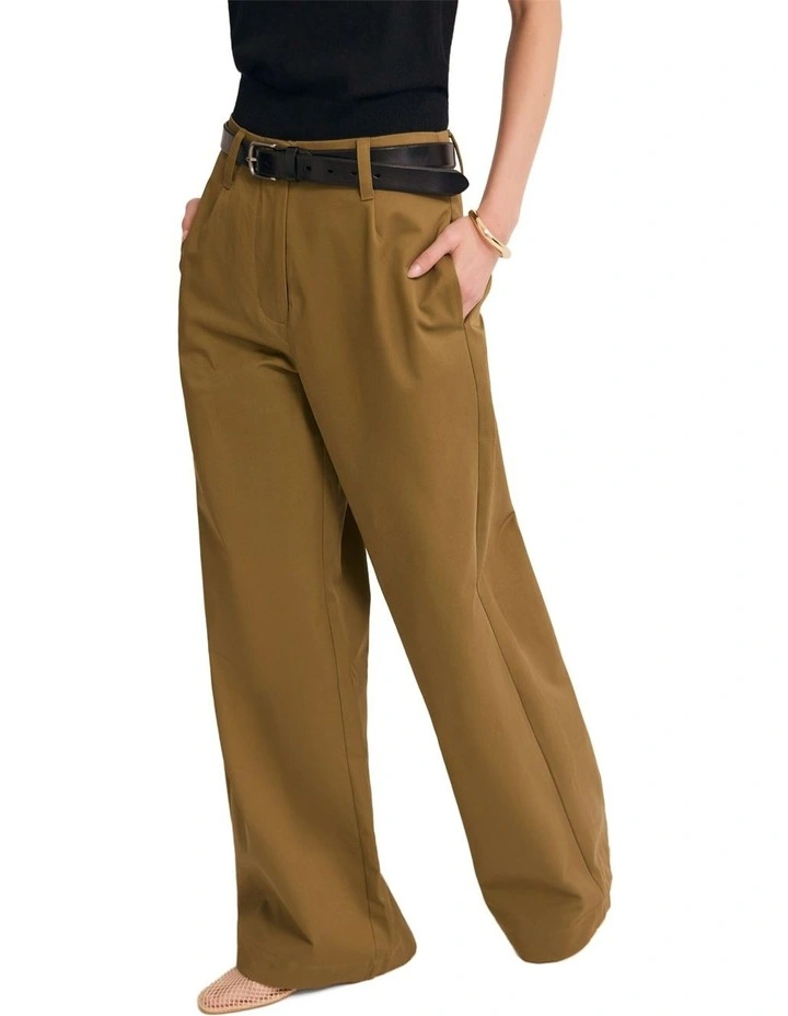 Abigail Pant in Olive image 4