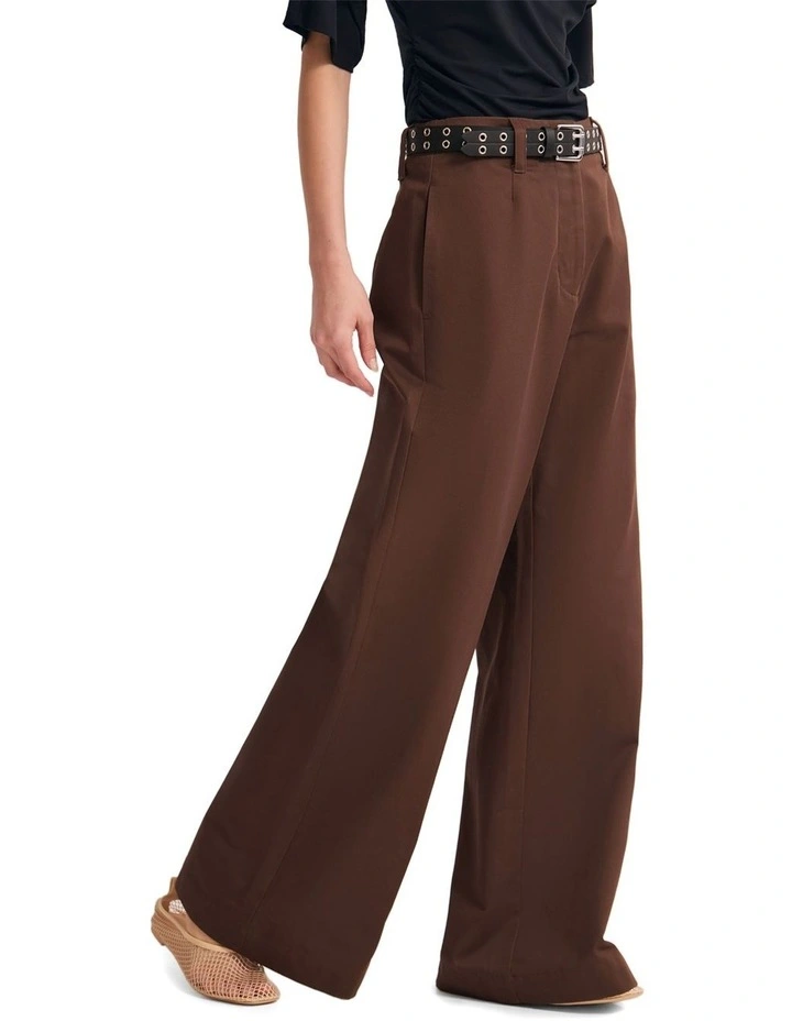 Abigail Pant in Chocolate image 3