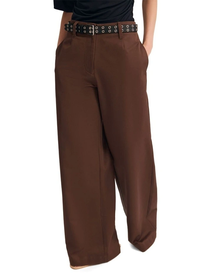Abigail Pant in Chocolate image 4