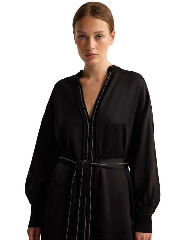 Alix Dress in Black image 7