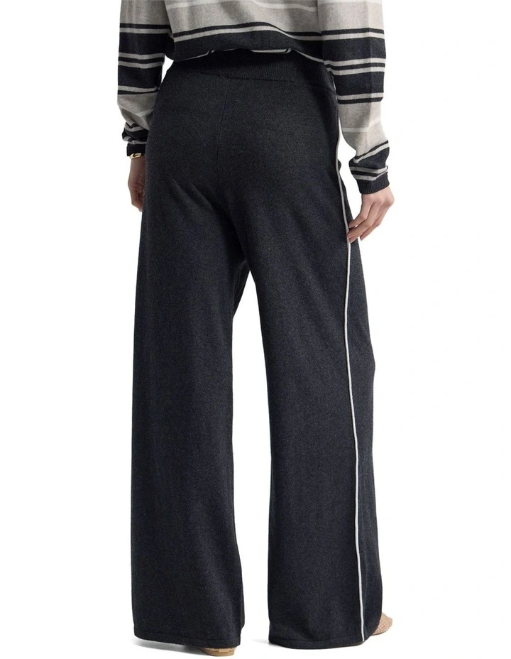 Carla Knitted Pant in Grey image 2
