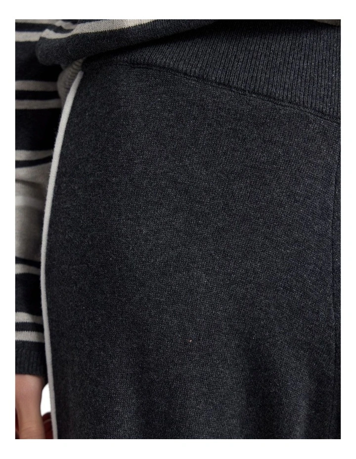 Carla Knitted Pant in Grey image 6