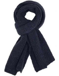 Winnie Alpaca Wool Scarf in Storm