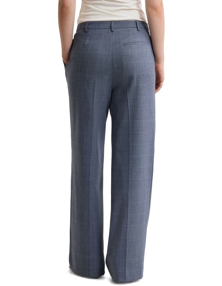 Lydia Wool Blend Stretch Suit Pant in Blue image 2