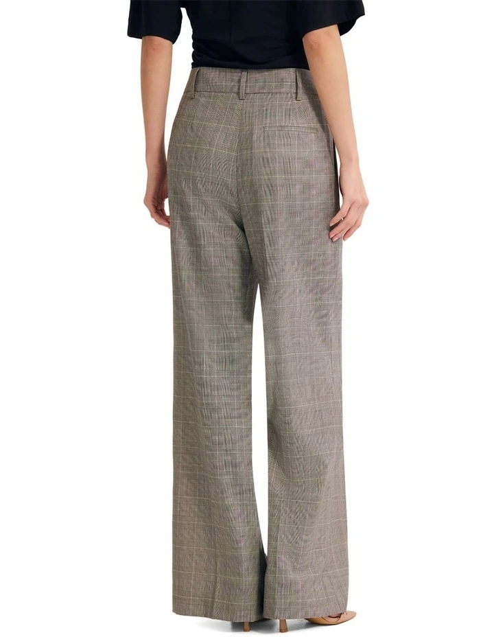 Lydia Wool Suit Pant in Grey image 2