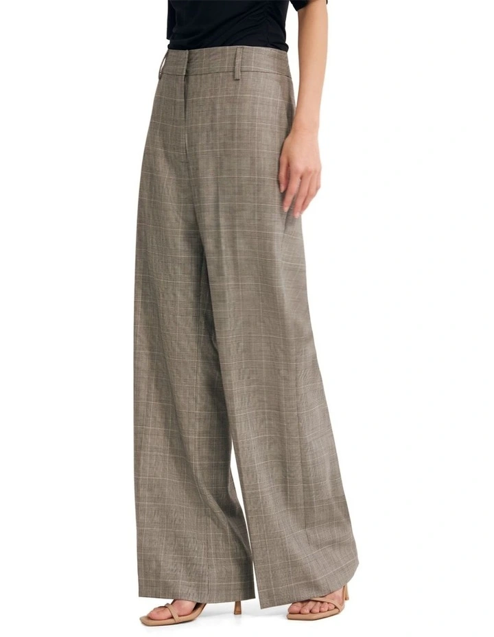 Lydia Wool Suit Pant in Grey image 3