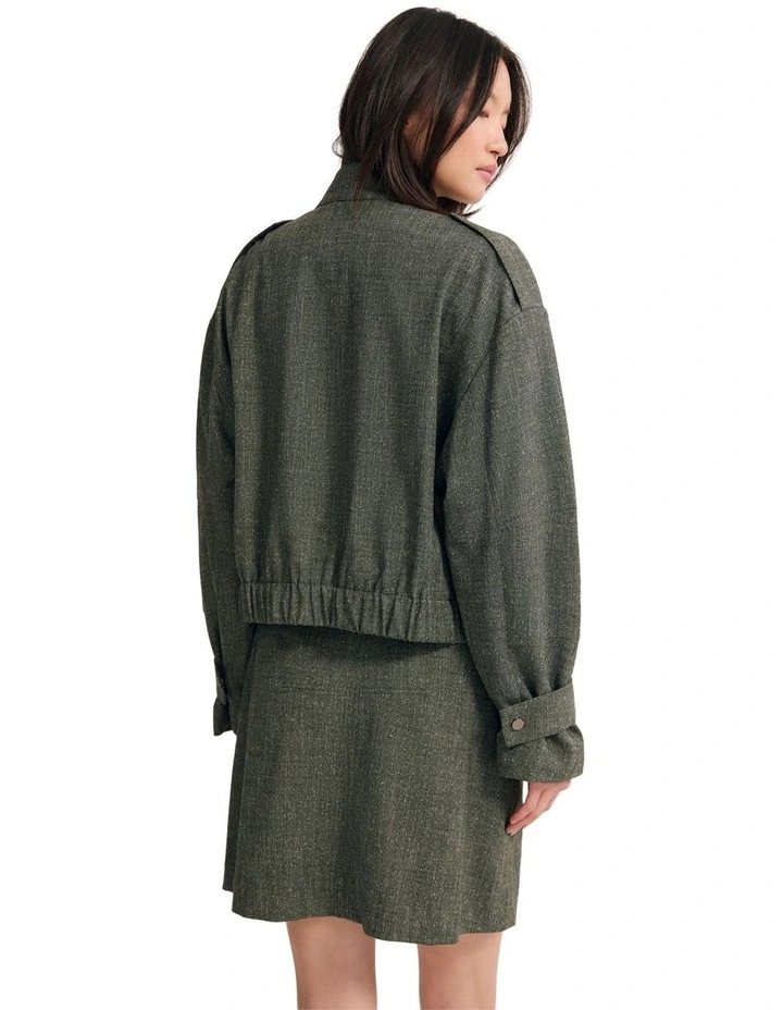 Zia Jacket in Green image 2