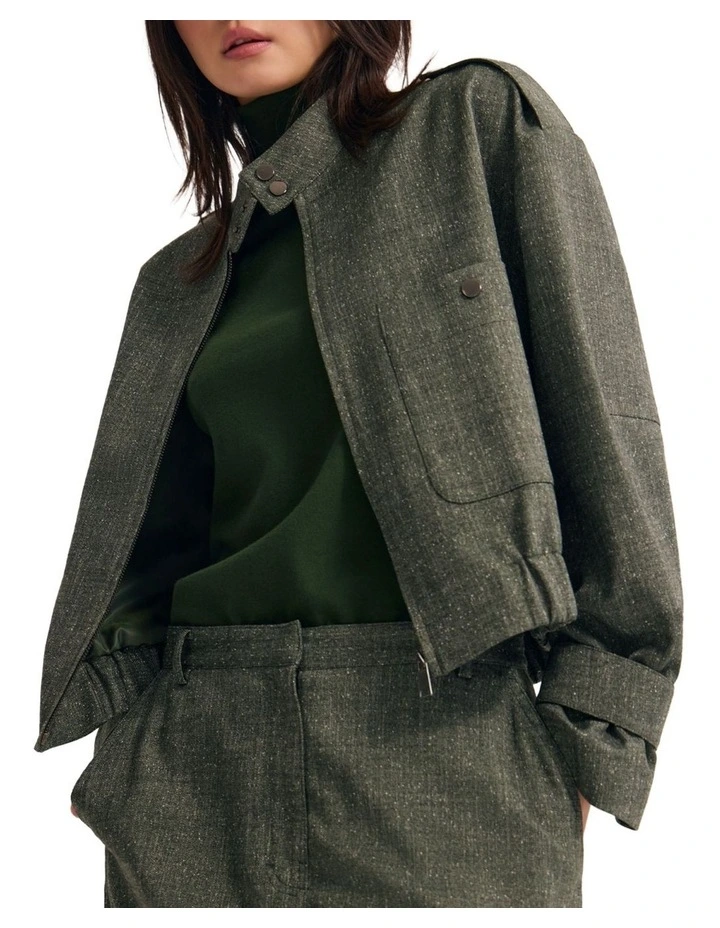 Zia Jacket in Green image 4