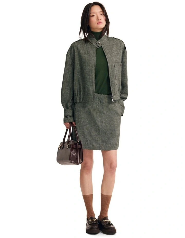 Zia Jacket in Green image 5