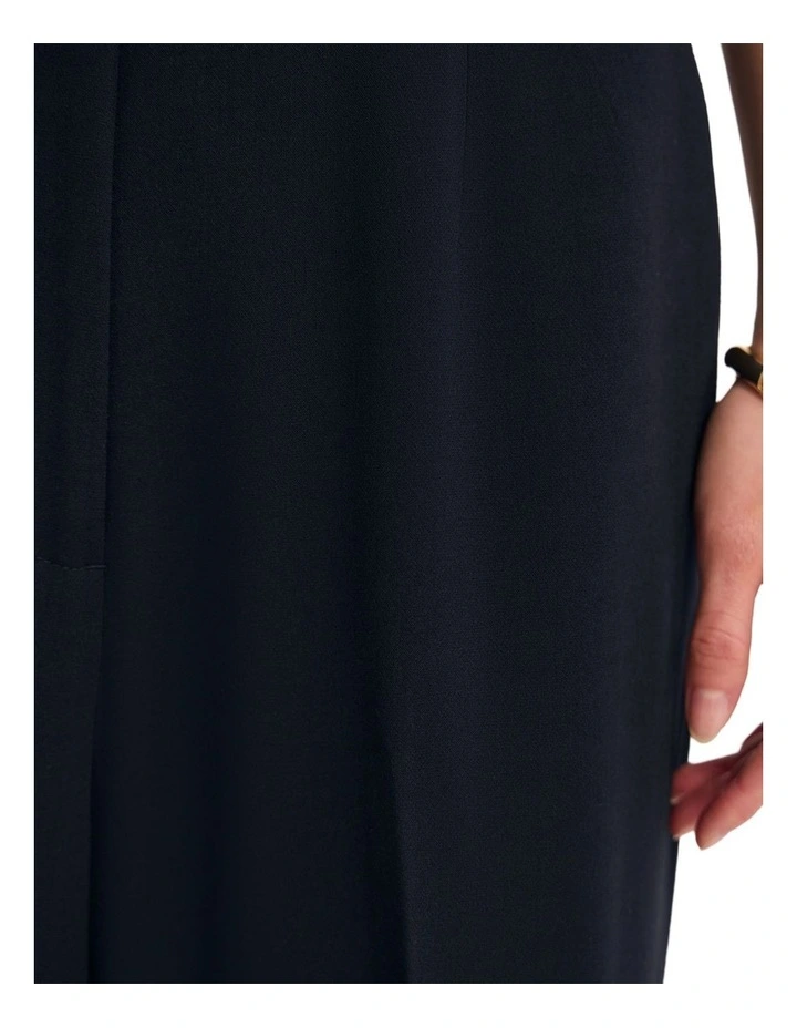 Calista Stretch Straight Leg Pant in Deep Navy image 6