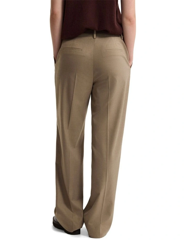 Evi Stretch Flannel Pant in Camel image 2
