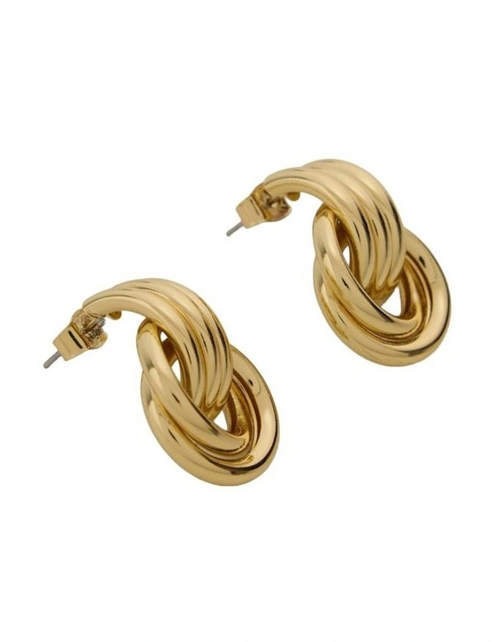 Sara Earrings in Gold image 2