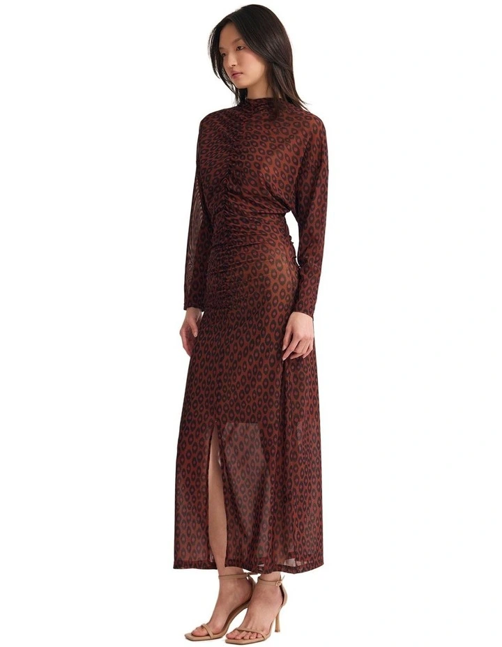 Elin Dress in Rust image 3