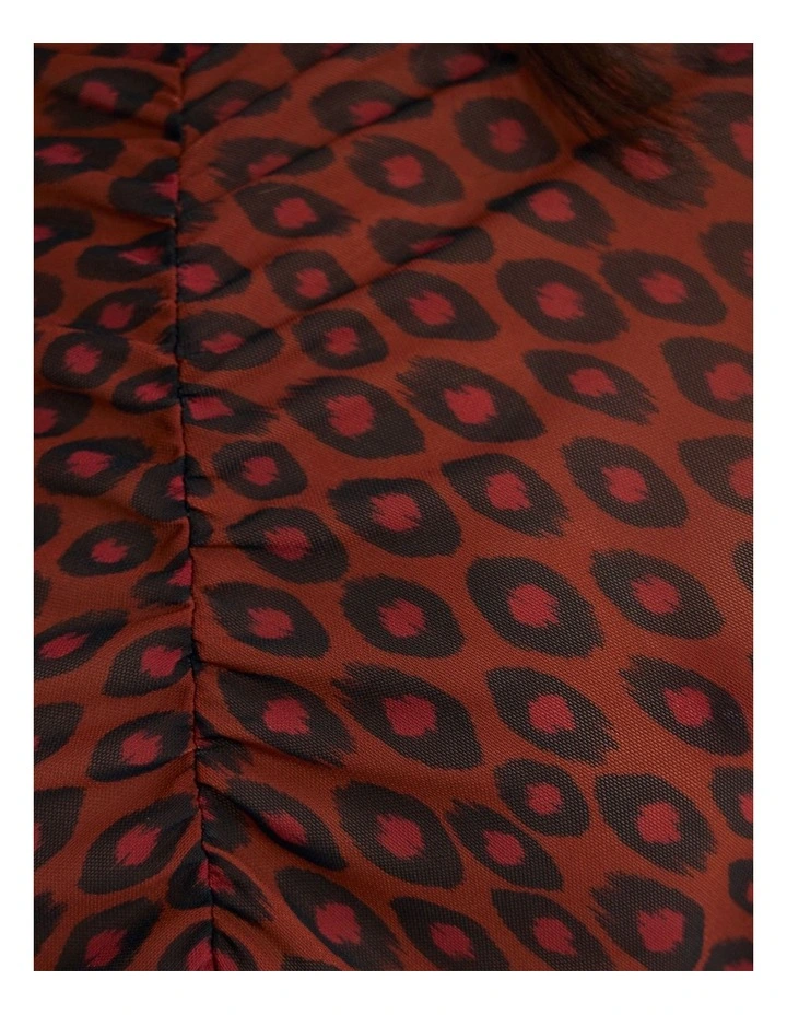 Elin Dress in Rust image 5