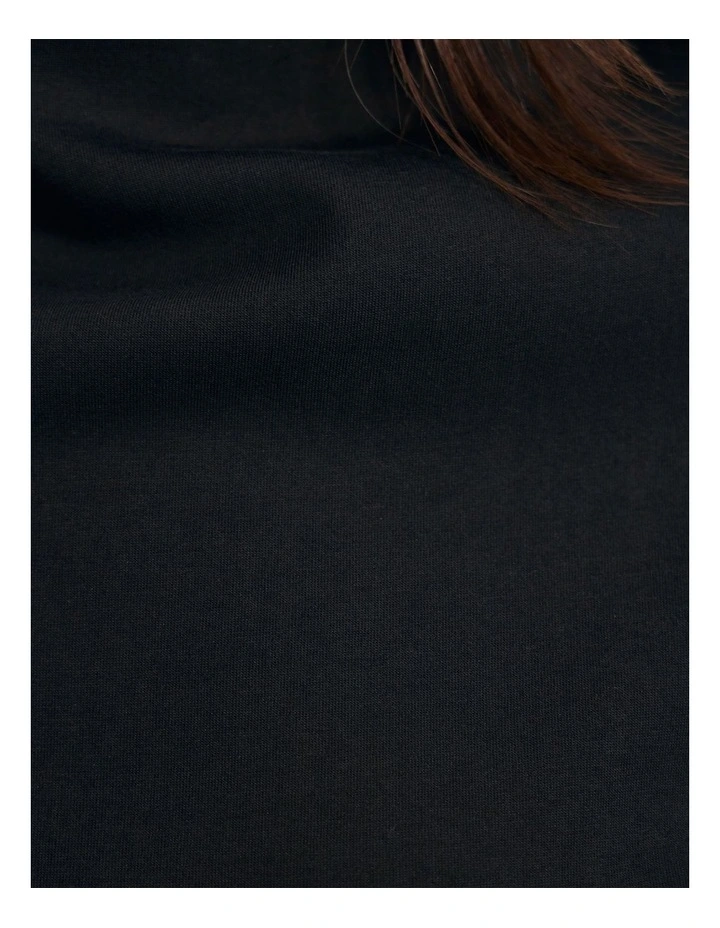 Rebecca Ponti Long Sleeve Dress in Black image 6