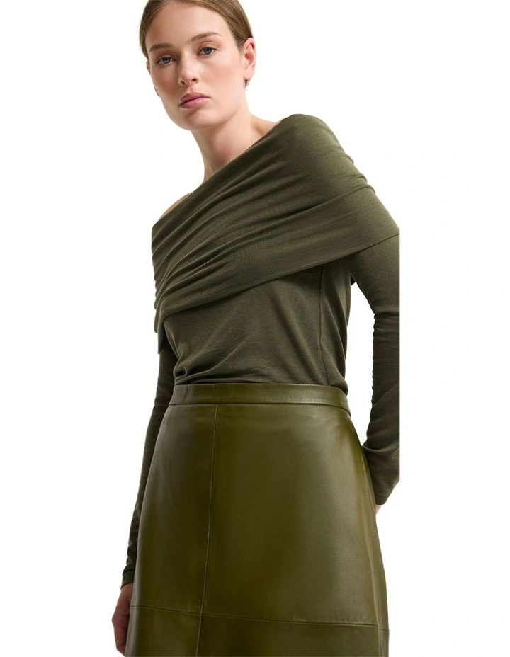Kerely Top in Olive image 4