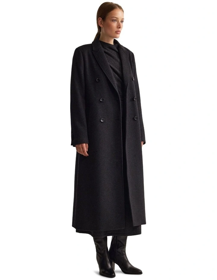 Ciara Coat in Charcoal image 3