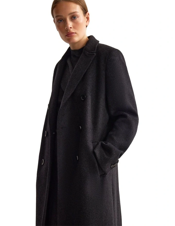 Ciara Coat in Charcoal image 4