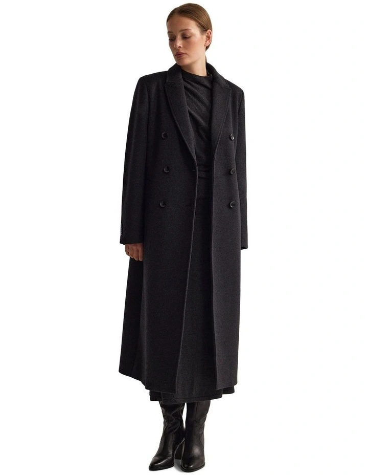 Ciara Coat in Charcoal image 5