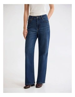 Farah Stretch Denim Jeans in Indigo