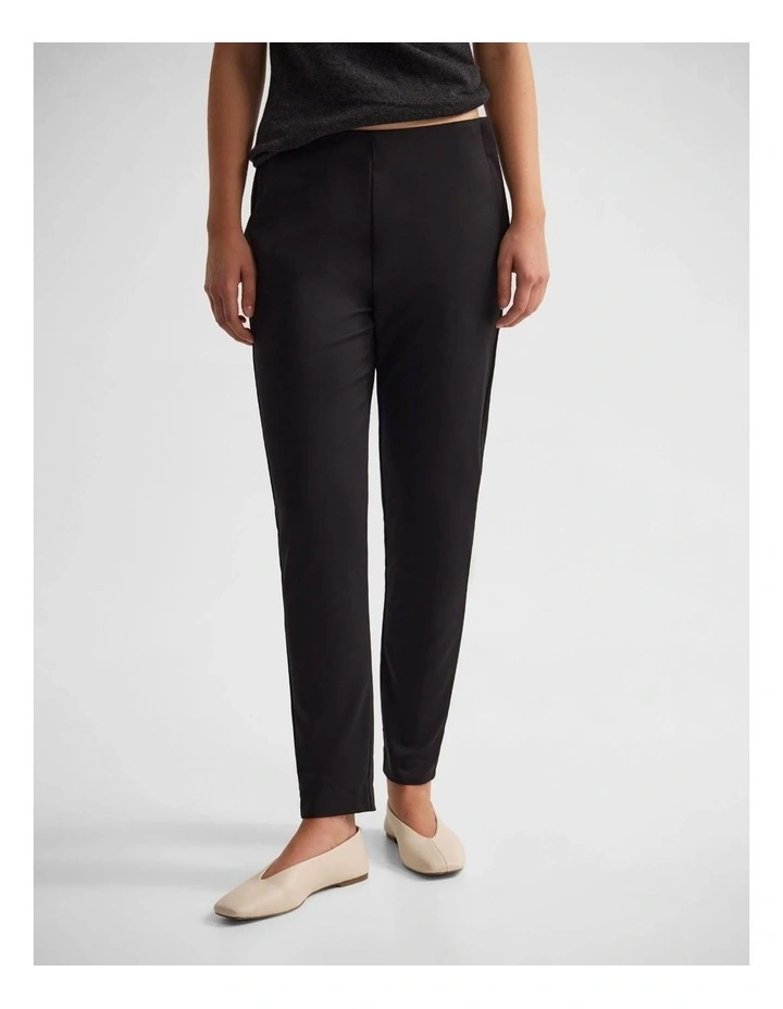 Jackie Stretch Pants in Black image 1