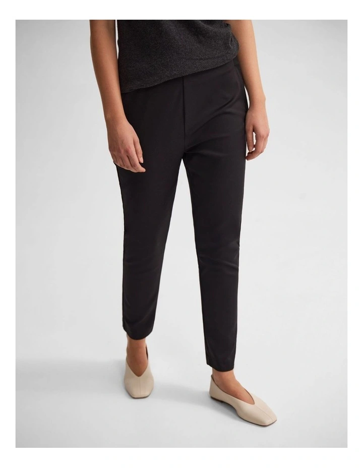 Jackie Stretch Pants in Black image 4