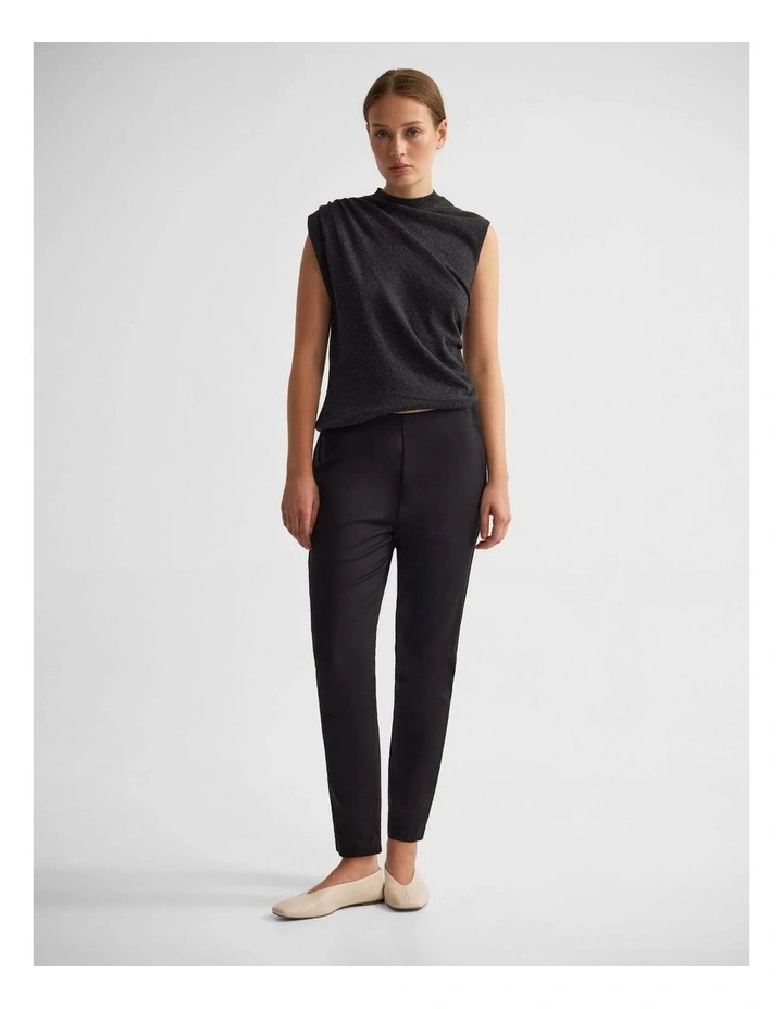 Jackie Stretch Pants in Black image 5