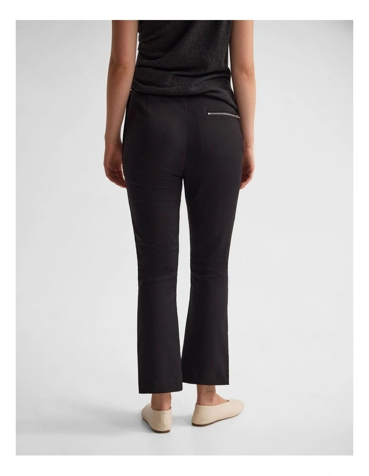 Blade Stretch Crop Pants in Black image 2