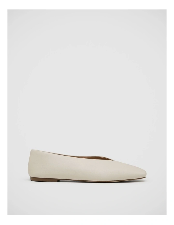 Dinah Ballet Flat Shoe in Plaster image 1