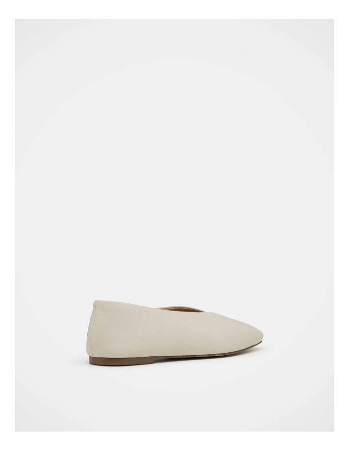 Dinah Ballet Flat Shoe in Plaster image 2