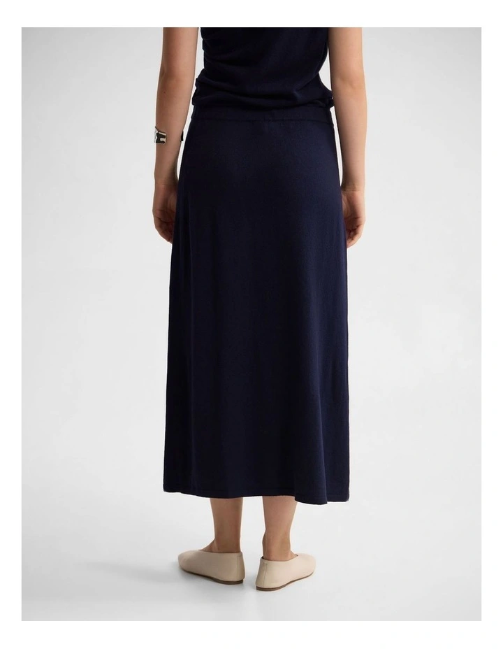 Leonie Cashmere Blend Knitted Skirt image 2