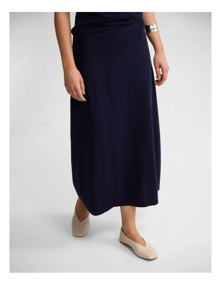 Leonie Cashmere Blend Knitted Skirt image 4