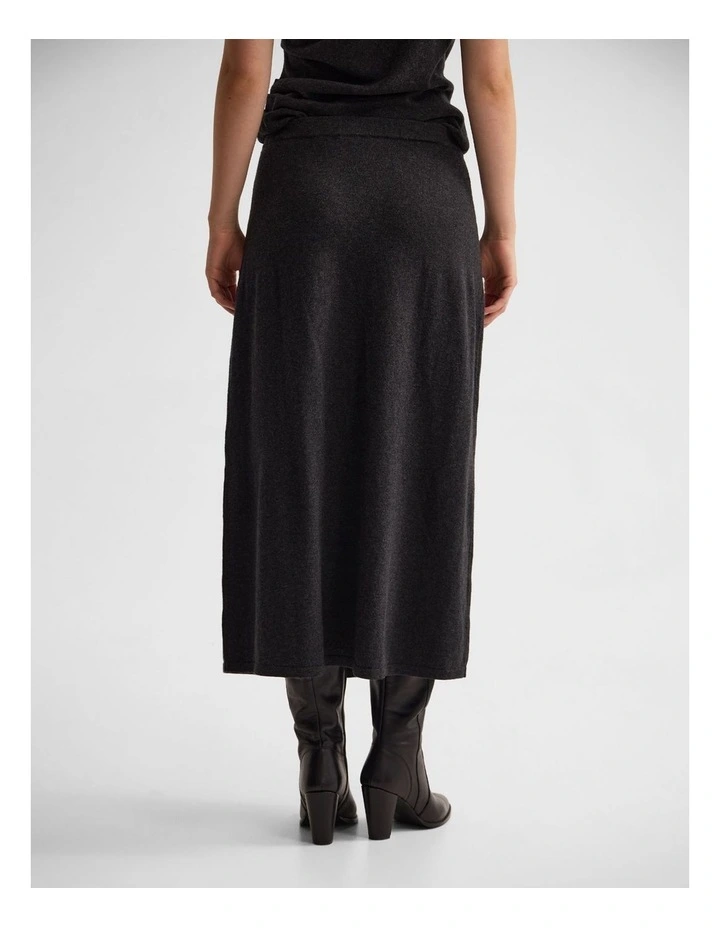 Leonie Cashmere Blend Knitted Skirt image 2