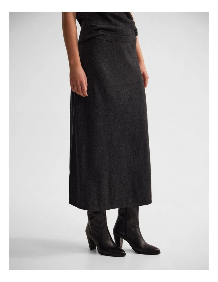 Leonie Cashmere Blend Knitted Skirt image 3