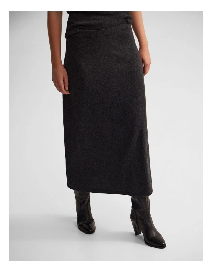 Leonie Cashmere Blend Knitted Skirt image 4