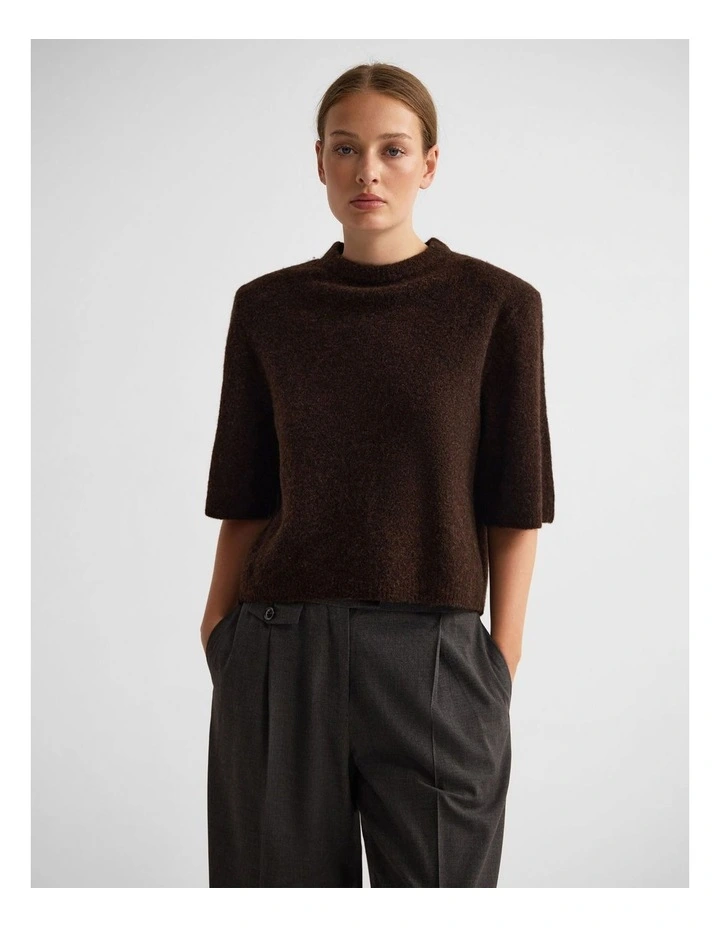 Leeta Wool Knitted T Shirt image 1