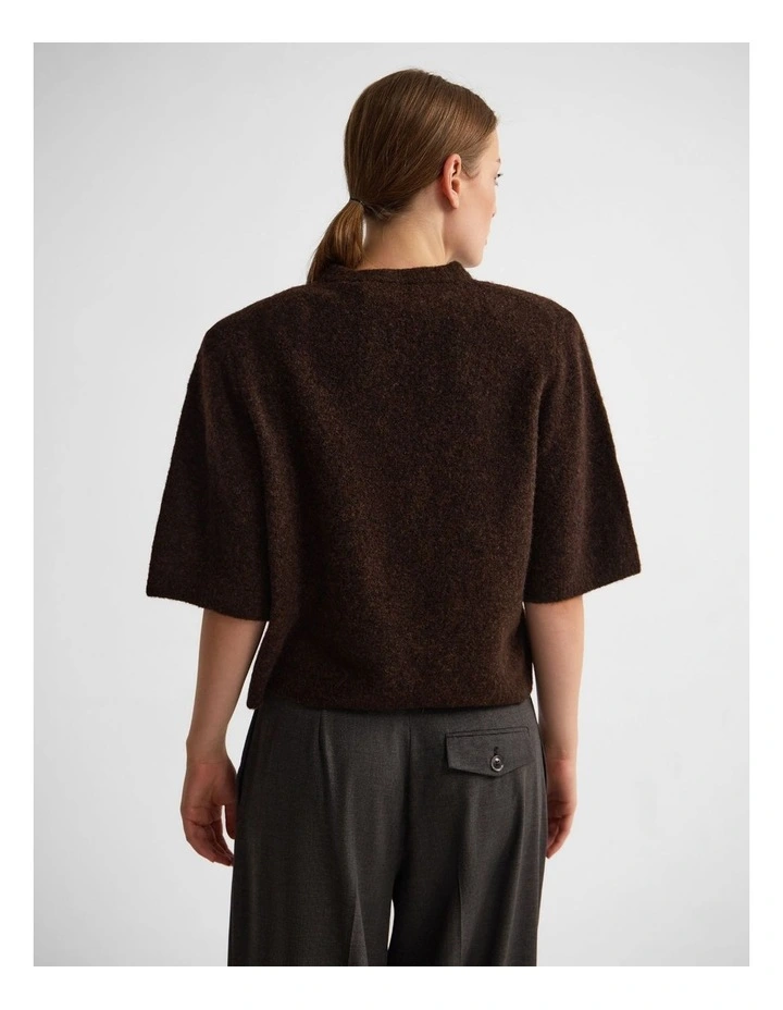 Leeta Wool Knitted T Shirt image 2