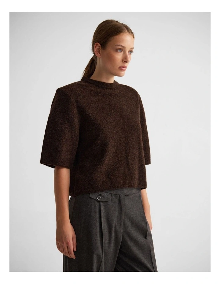 Leeta Wool Knitted T Shirt image 3