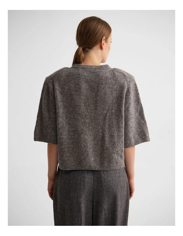 Leeta Wool Knitted T Shirt image 2