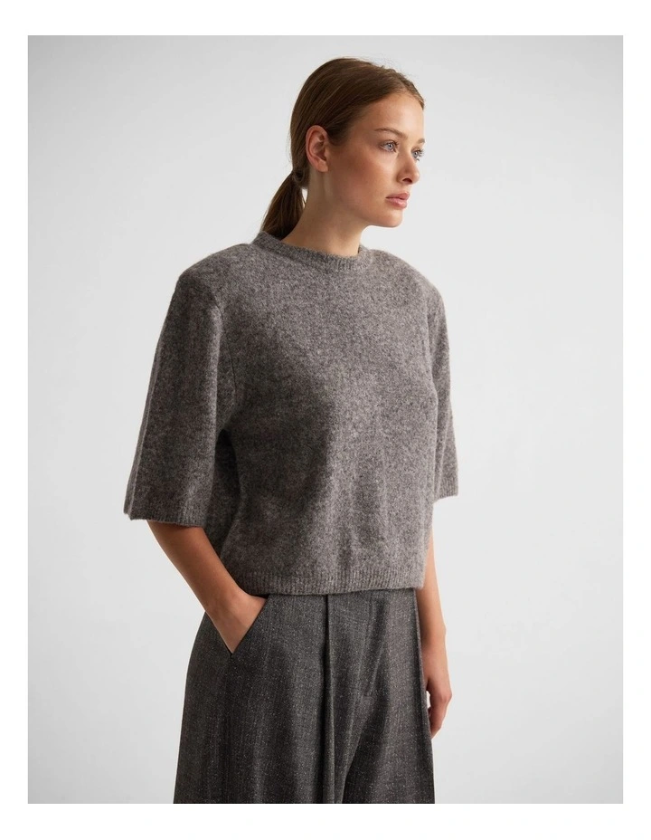Leeta Wool Knitted T Shirt image 3