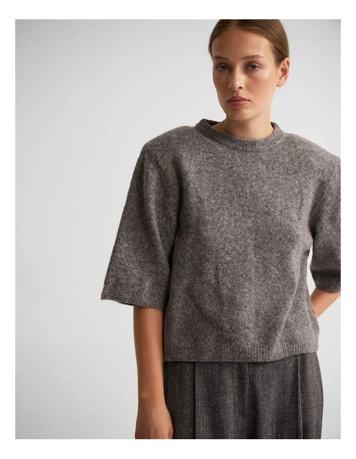 Leeta Wool Knitted T Shirt image 4