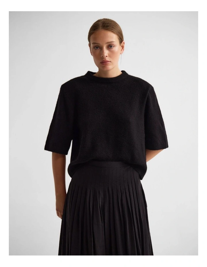 Leeta Wool Knitted T Shirt image 1