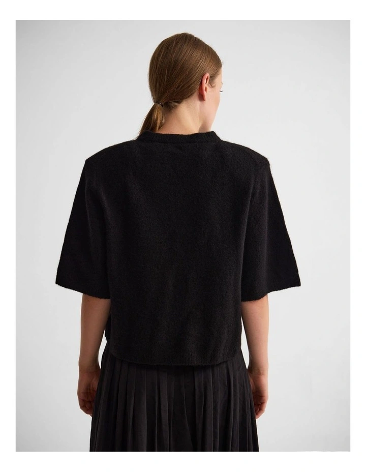 Leeta Wool Knitted T Shirt image 2